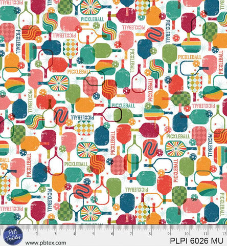 Peace, Love, and Pickleball by P&B Textiles