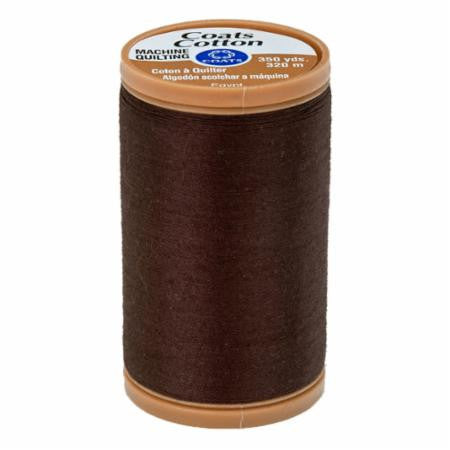 Coats Machine Quilting Cotton Thread 350Yd, Dark Orange