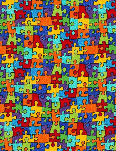 Puzzle Pieces- Autism Awareness