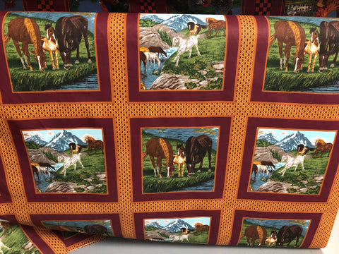 Horses- maroon *SALE*