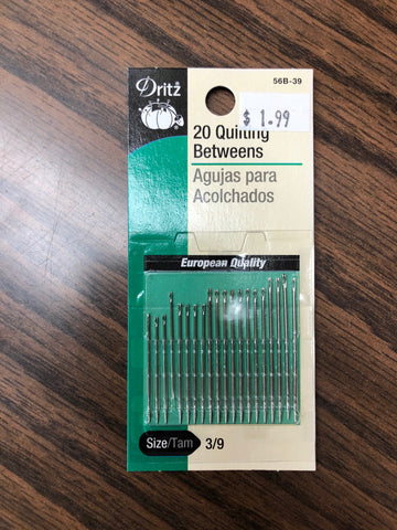 Quilting Needles Assorted