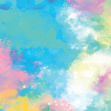 Watercolor Sticky Back Vinyl