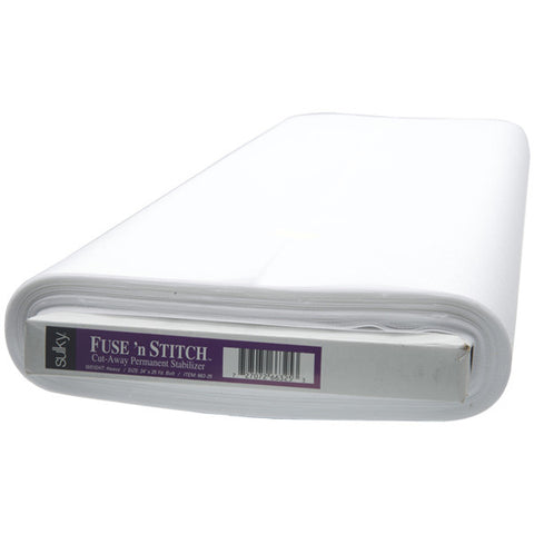 Sulky Fuse 'n Stitch Stabilizer - White - 24''