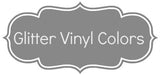 Ultra Glitter Adhesive Vinyl